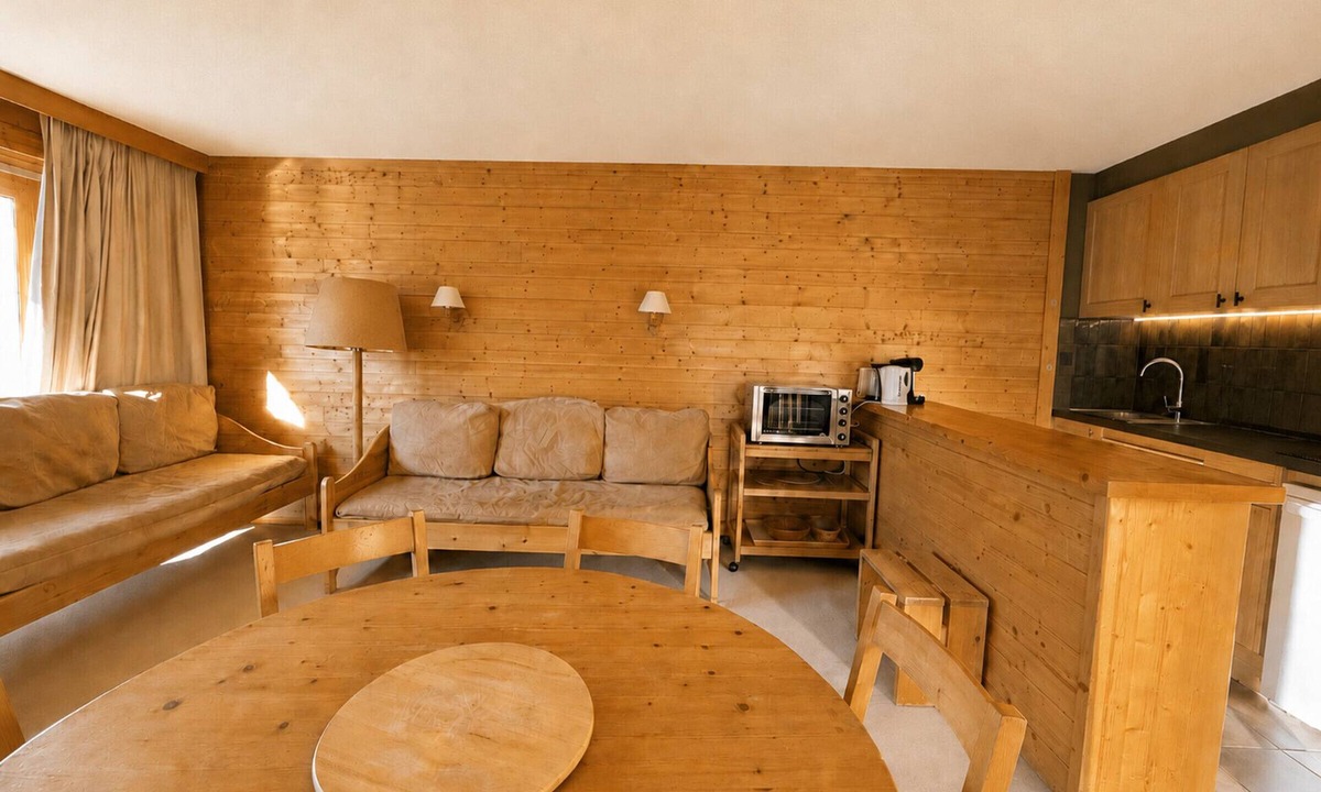 Meribel Apartment | Sunny 2/3 room apartment for 6 people in Méribel Altiport