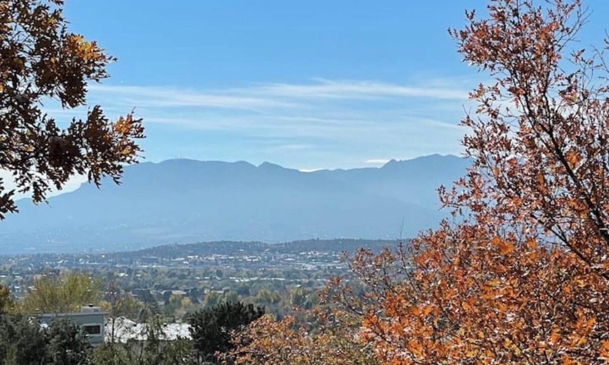 Colorado Springs House | Sunset Room with a Mountain View