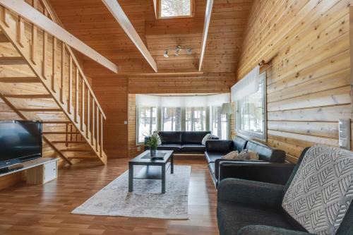 Kalajoki Ski Chalet | Tapola Incl WiFi, AC, Sauna, Washing machine, Terrace