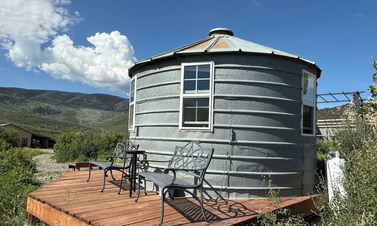 Collbran Apartment | The Silo - Unique guest room with great views