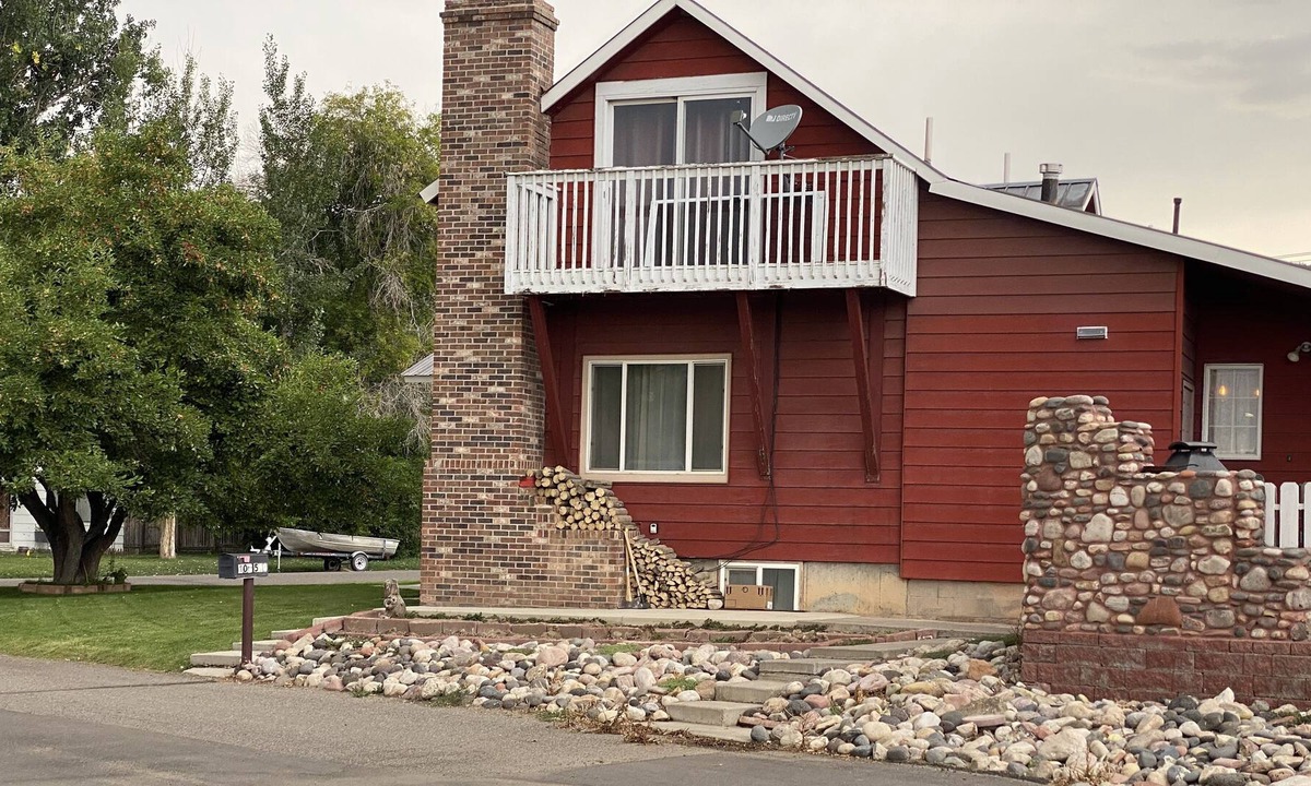 Meeker House | This privately owned home is steps away from the beautiful White River.