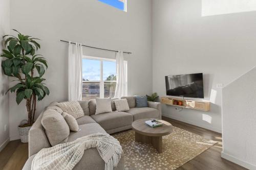 Pueblo West House | Warm 4BR Home with Hot Tub Sunset Deck Sleeps 10