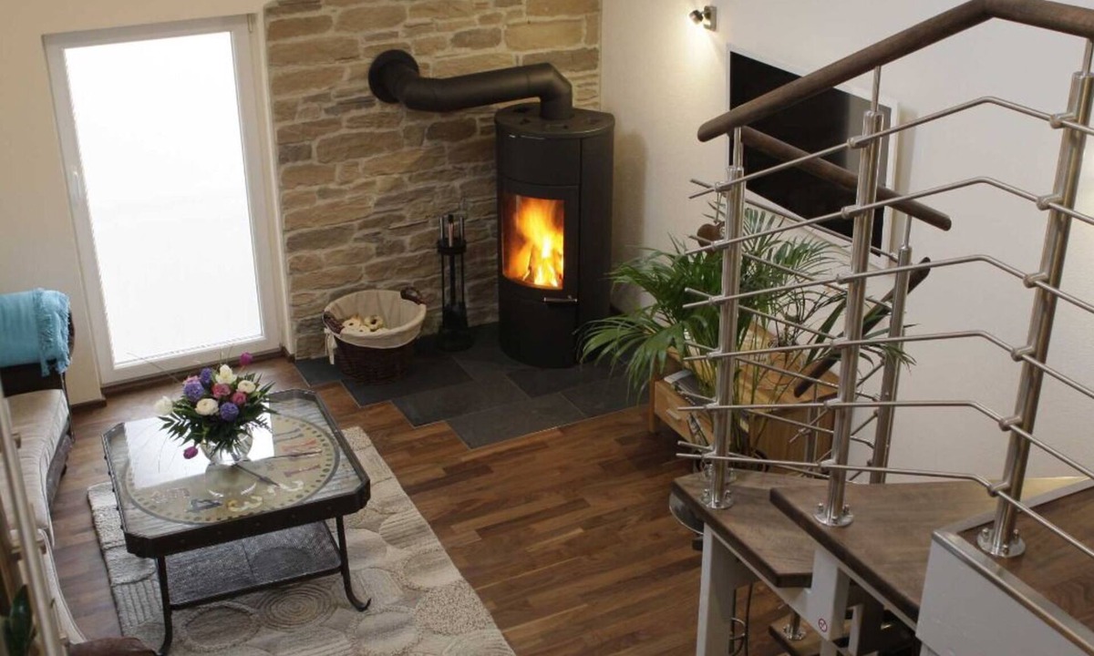 Tauberbischofsheim Apartment | Wellness Relax Loft (70sqm) with integrated sauna, fireplace and private terrace