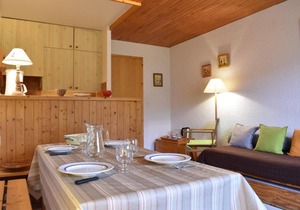 200m from shops, 1st floor, balcony, tv, 33m², Méribel