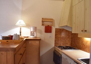 200m from shops, 1st floor, balcony, tv, 33m², Méribel