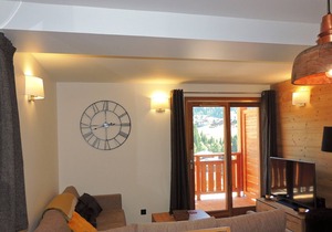 3 Rooms + Cabin in Les Gets, Close to Center, Parking, 3*