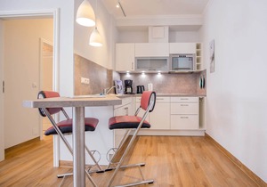Apartment with sea view and 1 bedroom
