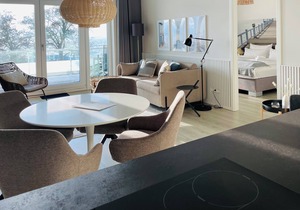 Baltic Sea view and beach on the doorstep - vacation apartment in Pelzerhaken