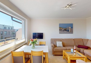 Beautiful vacation apartment with sea view near the beach and marina in Grömitz