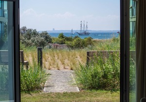 Sun terrace and Baltic Sea beach on the doorstep - vacation apartment B-04 in Pelzerhaken