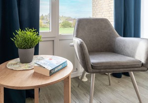 Vacation bungalow Oase 7 with terrace in Grömitz-Lensterstrand