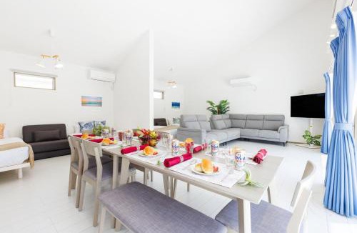 Nakasone Apartment | 新築ジャングリア12分一棟貸切BBQ駐車場3台美ら海古宇利島15分最大10名Chura Terrace Nakijin