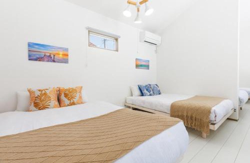 Nakasone Apartment | 新築ジャングリア12分一棟貸切BBQ駐車場3台美ら海古宇利島15分最大10名Chura Terrace Nakijin