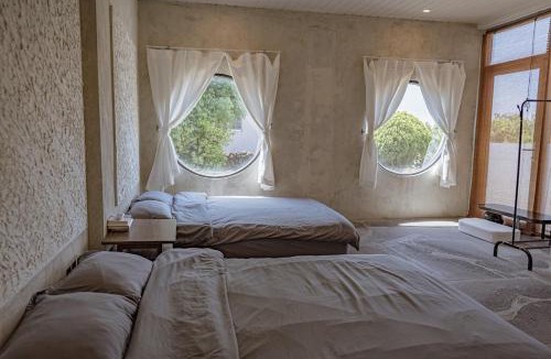 Andeok House | 제주사담 정원 6인 산방산 화순해변 자쿠지, 사우나 무료 귤밭 독채