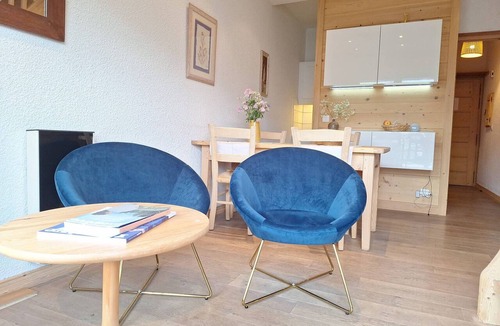 Megeve Apartment | 1-bedroom apartment with mezzanine in Megève, balcony & pets allowed