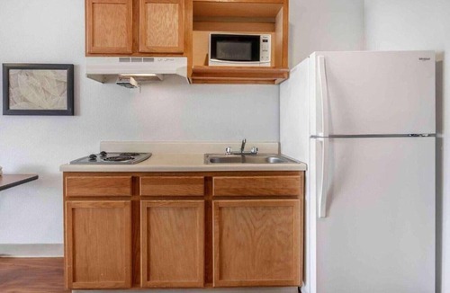 Wichita Apartment | 1 Full Bed | Non-Smoking, Kitchen