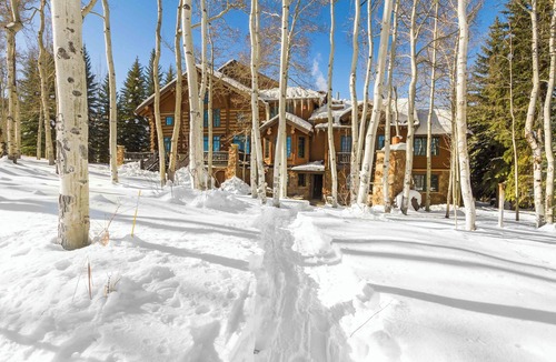 Avon House | 10,000 Sq. Ft. Cabin by InvitedHome | Hot Tub, Sauna, Game Room, Patio