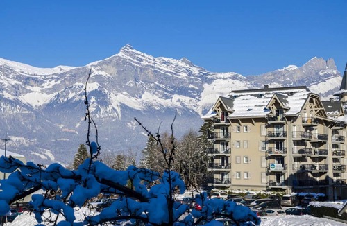 Saint-Gervais-les-Bains Apartment | 1st floor, swimming pool, balcony, tv, ski locker, 38m², Saint Gervais