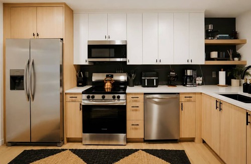 Valverde House | 2-bedroom building in fantastic Denver with cool AC and fitness equipment