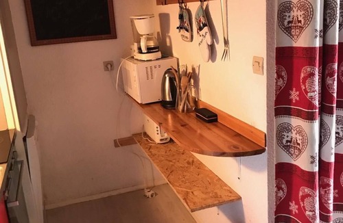 Valloire Apartment | 200m from shops, Ground floor, balcony, tv, ski locker, 29m², Valloire