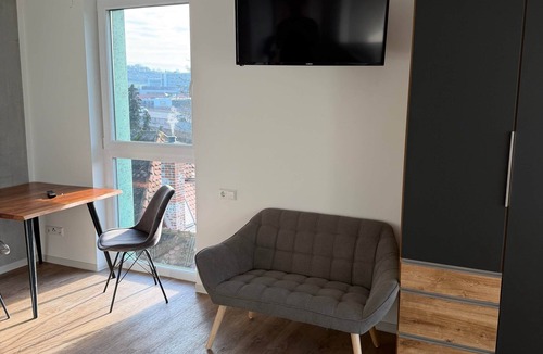Stuttgart Apartment | 303 - One-room apartment with single bed