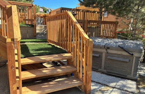 Cheyenne Meadows House | 4-BR Stratmoor Hills Retreat with Hot Tub, BBQ, Fire Pit - Near All Attractions
