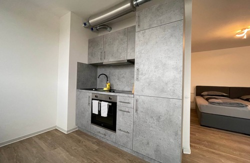 Stuttgart Apartment | 408 One-room apartment with double bed