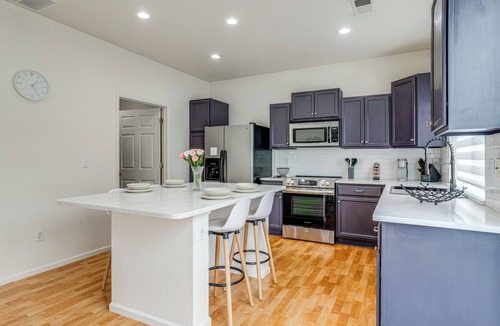 Green Valley Ranch Cottage | 6 Mi to Dia: Denver Home w/Fenced Yard & Fire Pit