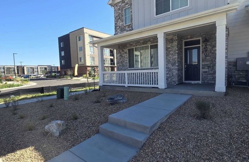 Aurora House | A cozy home near miles of trails, playgrounds, and 22 Acre Central Park.