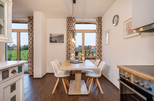 Christazhofen Apartment | Accessible Apartment "Butterei" with Private Terrace and Wi-Fi