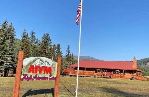Capulin Cabin | AIYM Camp Riverfront Cabin #2. In the Rio Grande National Forest, Alamosa Canyon