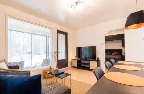 Kalajoki Apartment | Apartment Tuomenkartano B1 iso huoneisto saunalla Kalajoki