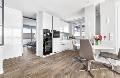 Olpenitz Apartment | Baltic Sea vacation apartment with style and private roof terrace right on the waterfront