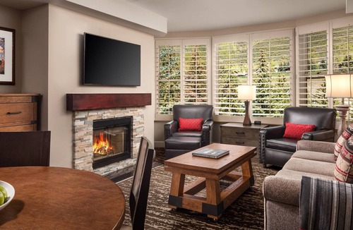 Highland Meadows Resort | Beautiful West Vail StreamSide Retreat + Premium Amenities, 2-Bedroom Condo