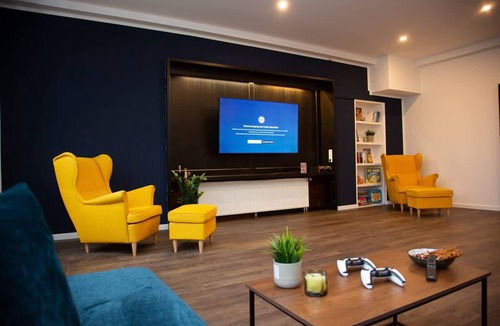 Bendorf Villa | Belmonte Whirlpool-sauna-billard-kicker-kino