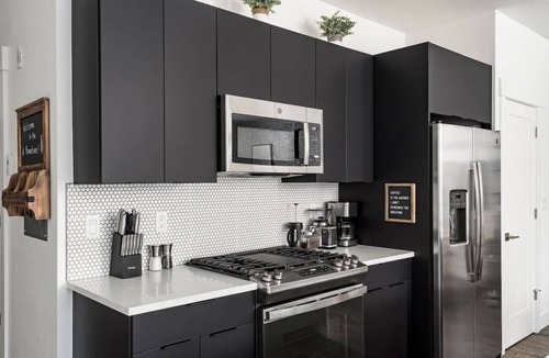 Willow Grove Condo | Brand new property with hot tub, fire pit, parking, covered ski storage, and more!