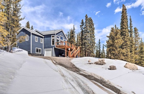 Valley of the Sun House | Bright Fairplay Gem with Loft, Deck + Mtn Views