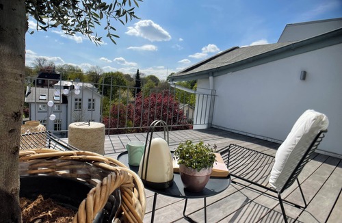 Lubeck City Centre Apartment | Bright top-floor apartment with large south-facing terrace