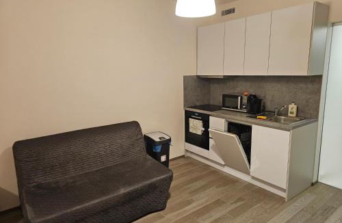 Prague 9 Apartment | Centre Design Suite O2 Arena - Parking - large glass balcony - big TV - Coffee, 24-7 Self Check-in