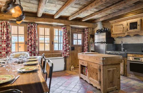 Le Raffort Ski Chalet | Chalet authentique avec jacuzzi, sauna et parking pour 12 personnes - FR-1-566-8