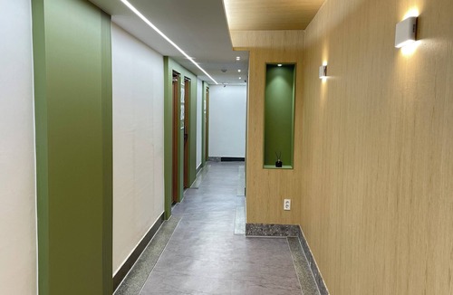 Jungang-dong House | Charming 1-bedroom building in lovely Busan with WiFinThere is a large bed