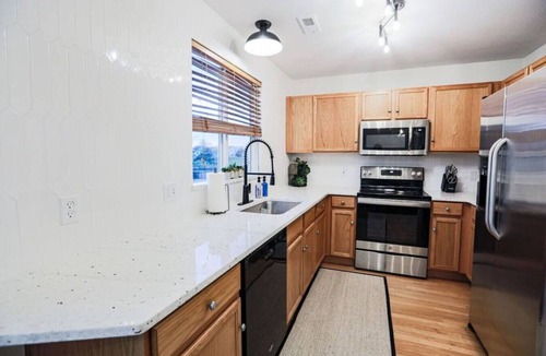 Colorado Springs House | Colorado Springs Home · Hot Tub · Built for Longer Stays