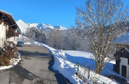 Les Gets Apartment | Comfortable chalet with parking - 4 guests