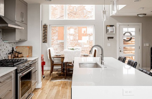 Baker Condo | Contemporary Zen Townhome with a View | Wash Park