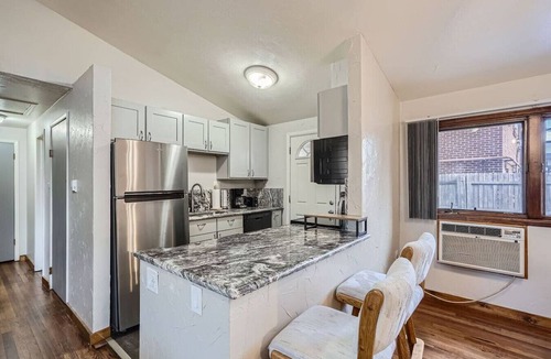Arvada Plaza Area Apartment | Cozy Arvada Home | Pets OK + Workstation + Yard