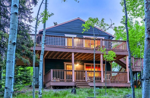 Stagetop Cabin | Cozy cabin in grove of aspen trees; incredible patio; hiking and fishing nearby!