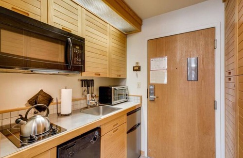 Mountain House Apartment | Cozy Ski in/Ski out studio steps from the lift!