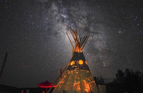 Petaca RV Rental | Cute Tipi in Tres Piedras for New Mexico Glamping Escapes