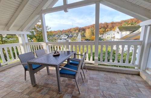 Binz Apartment | Dünenpark Binz - Komfortplus Ferienwohnung mit 1 Schlafzimmer und Balkon im Dachgeschoss 147