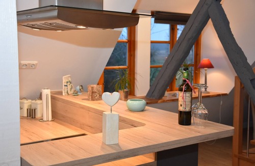 Oldenburg in Holstein Condo | Dannauer Reetkate near Weissenhäuser Strand. Bike-friendly, close to the Baltic Sea!